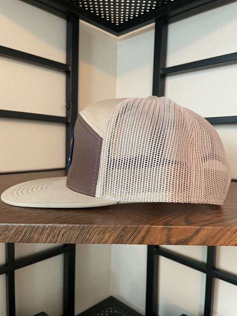 Men's Beige Baseball Cap, Ethan B Clothing Co.