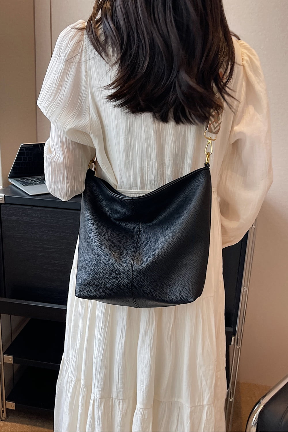 PU Leather Shoulder Bag