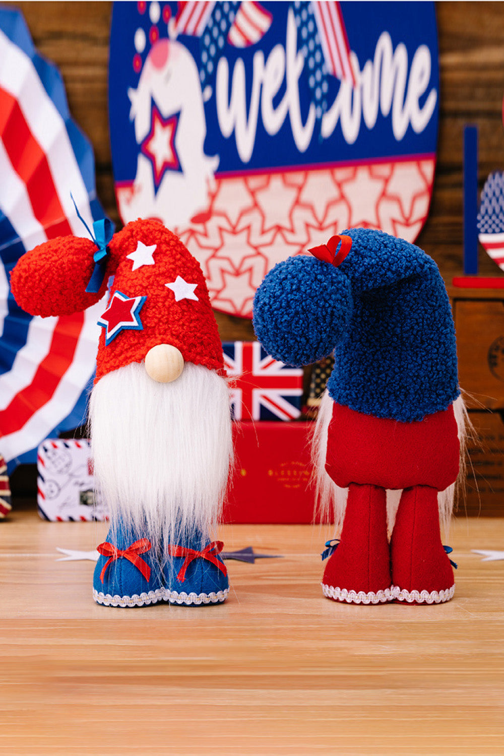 2-Piece Independence Day Knit Gnomes