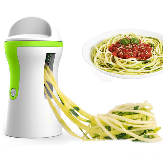 Portable Vegetable Slicer Handheld Spiralizer Peeler, Kitchen Accessories